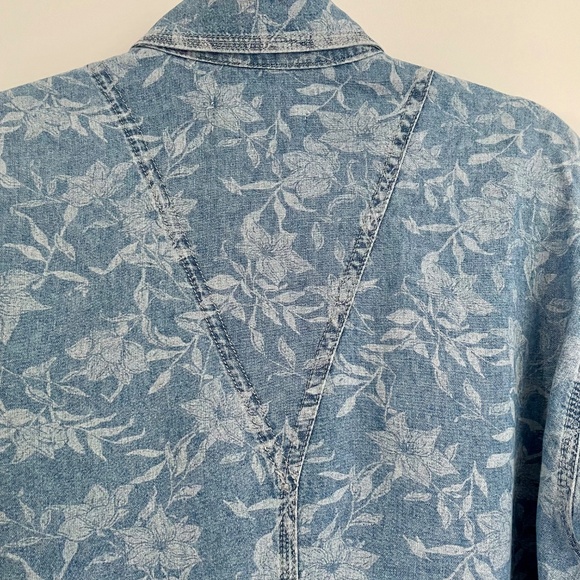 Rag & bone  Cropped Denim Shirt - Picture 5 of 8